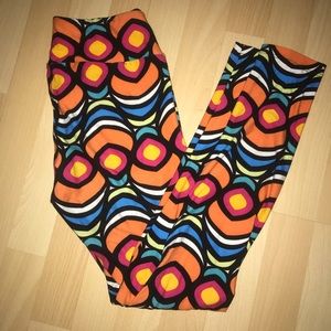 LuLaRoe Peacock Leggings